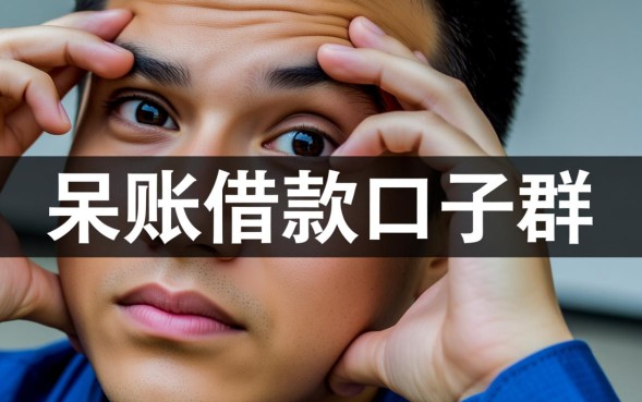 呆账借款口子群怎么进