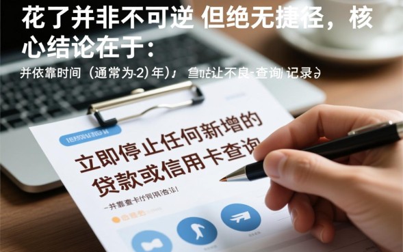 征信花了怎么养好才能贷款