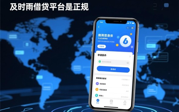 及时雨借贷平台是正规的吗