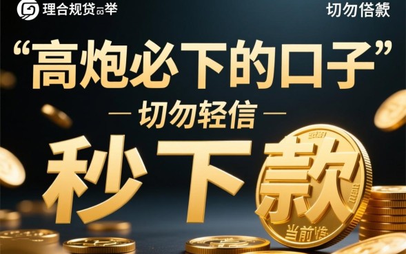 2026最新高炮口子靠谱吗