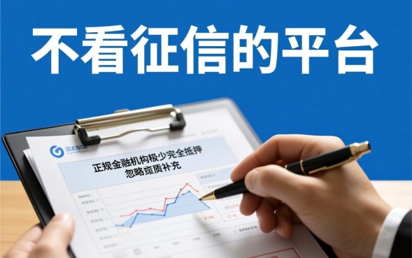 2026最新不看征信贷款口子推荐