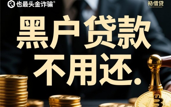 黑户贷款不用还是真的吗