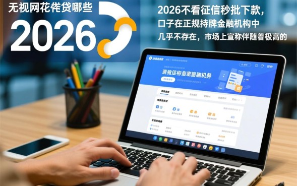 2026不看征信秒批下款口子