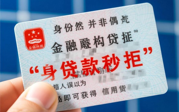 身份证贷款秒拒是什么原因