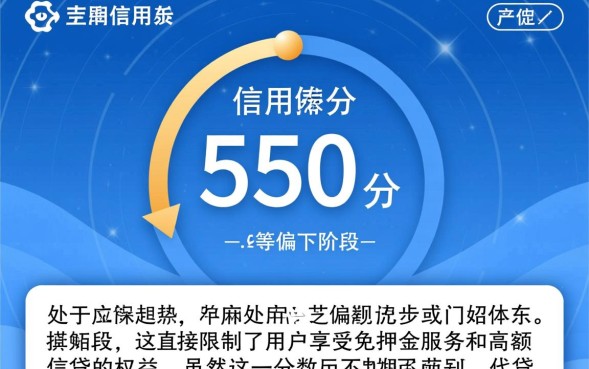 芝麻信用550分能借多少钱