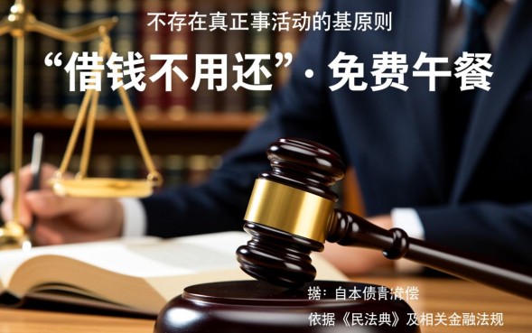 什么借钱不用还,哪些网贷不用还真的合法吗 哪些网贷不用还真的合法吗