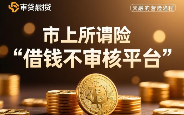 借钱不审核平台是真的吗