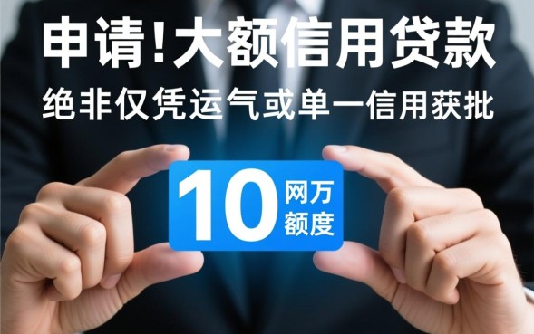 网贷10万额度怎么申请