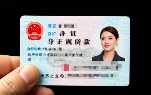 凭身份证贷款哪里下款快