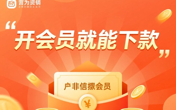 开会员就能下款是真的吗