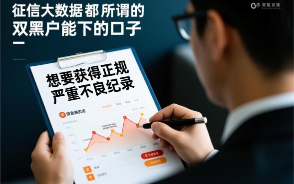 双黑户能下款的口子有哪些