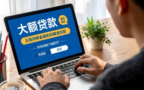 线上大额贷款口子怎么申请