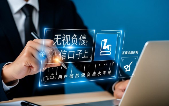 无视负债征信口子是真的吗