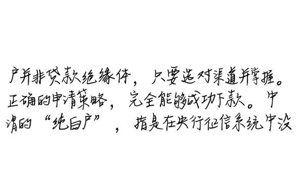 2026年不看征信能下款吗