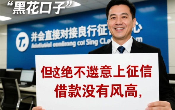 黑花口子不还会影响征信吗