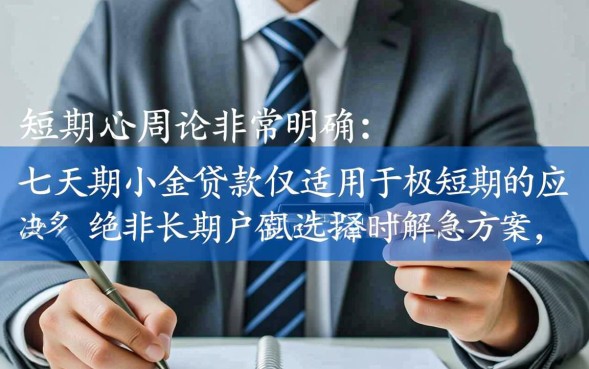 七天小额借款口子怎么借