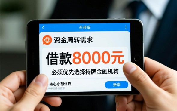 8000元怎么申请秒下款