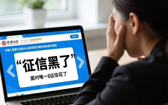 征信黑了怎么查详细版征信报告