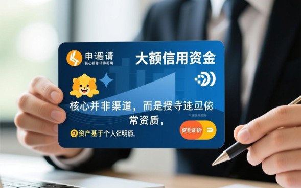 大额信用借款口子怎么申请