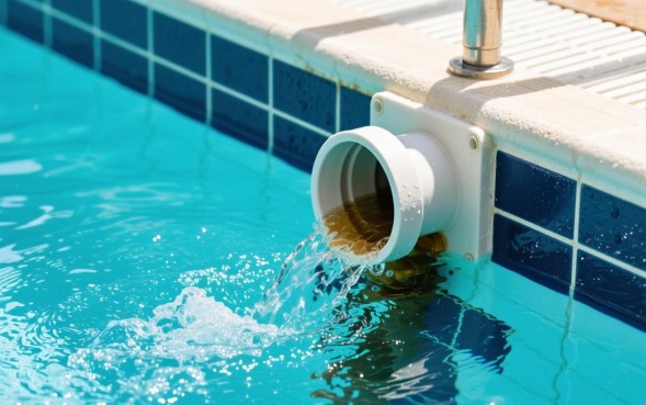 游泳池的放水口子在哪里