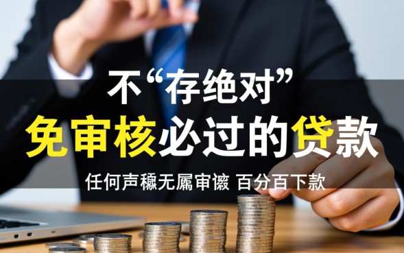 哪里可以申请免审核必过的贷款