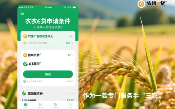 悦农e贷申请条件有哪些