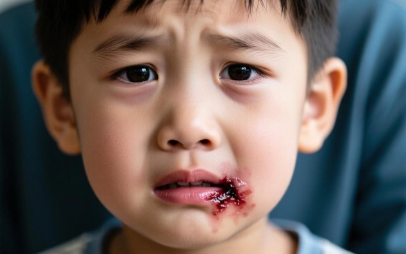 小孩嘴唇下的口子怎么办