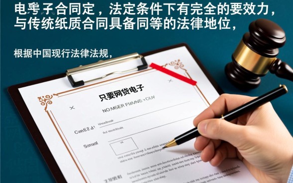 没签字的电子合同受法律保护吗