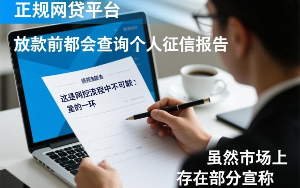 申请网贷不查征信是真的吗