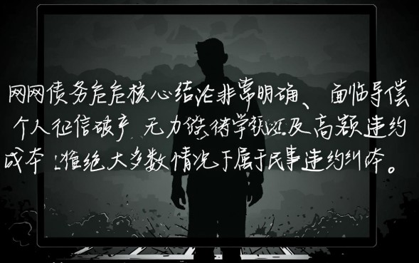 网贷无力偿还会怎么样