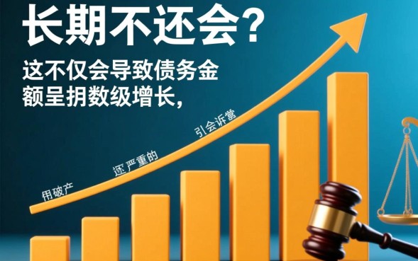 网贷长期不还会怎么样