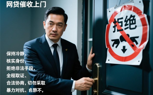 网贷催收上门怎么对付