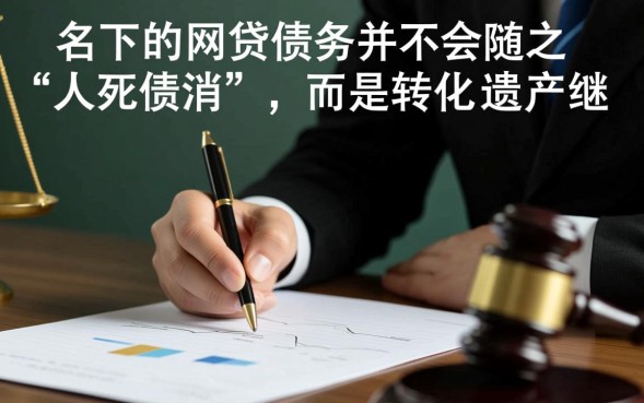 网贷人死亡谁来还款