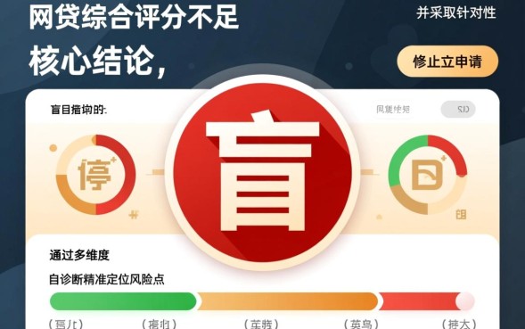 网贷综合评分不足怎么办