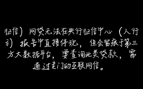 如何查询个人网贷大数据