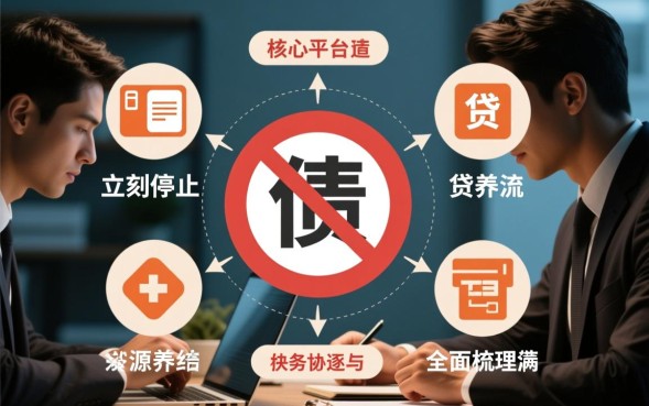 网贷逾期怎么协商停息挂账