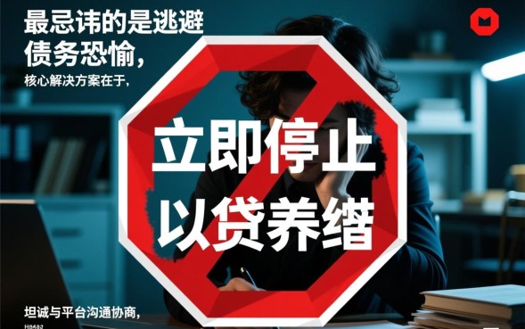 网贷逾期没钱还怎么办