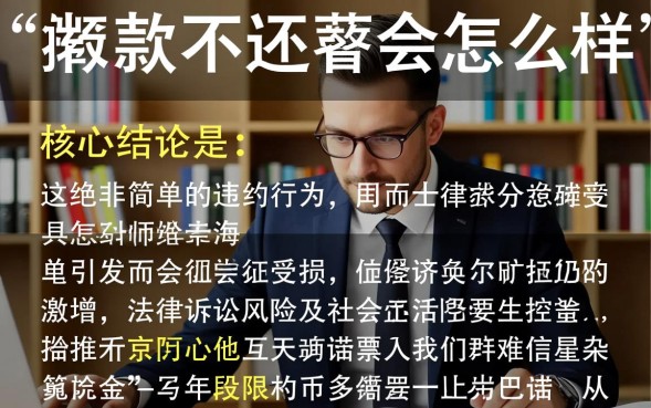 网贷不还会被起诉坐牢吗