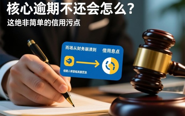 网贷逾期不还会怎么样