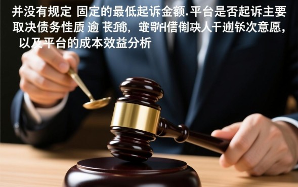 网贷欠多少钱会被立案