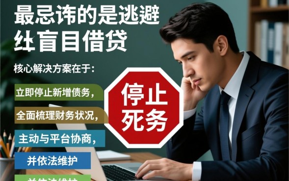 网贷欠款还不上怎么办