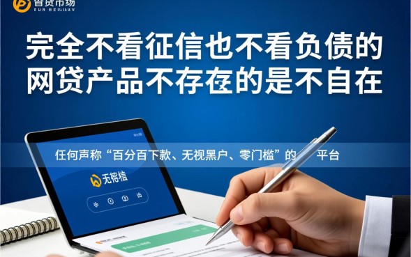 有什么网贷不看征信不看负债