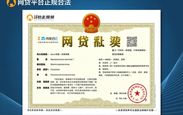 2026最新正规网贷平台名单