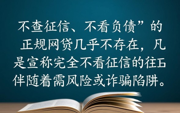 不查征信不看负债的网贷有哪些