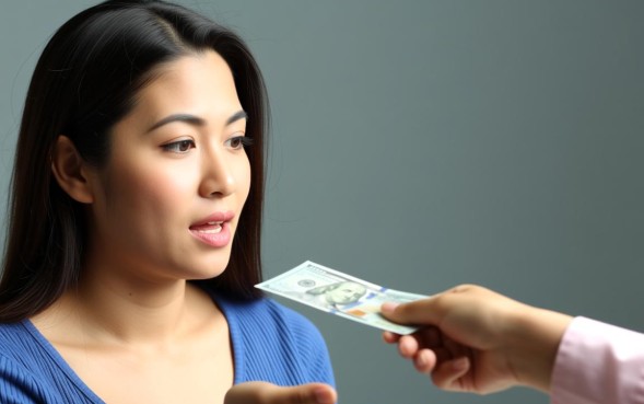 她是不是把你当成了提款机