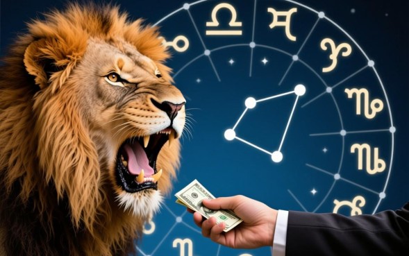 狮子座男人找你借钱意味着什么
