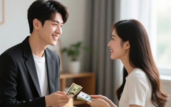 男朋友向女朋友借钱正常吗