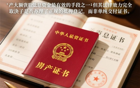 房产证抵押贷款能贷多少钱