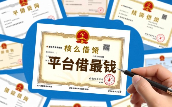 什么平台借钱最靠谱