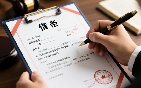 借条怎么写才具有法律效力